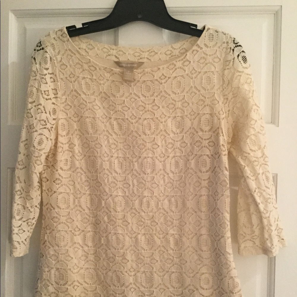 Banana Republic Lace Top